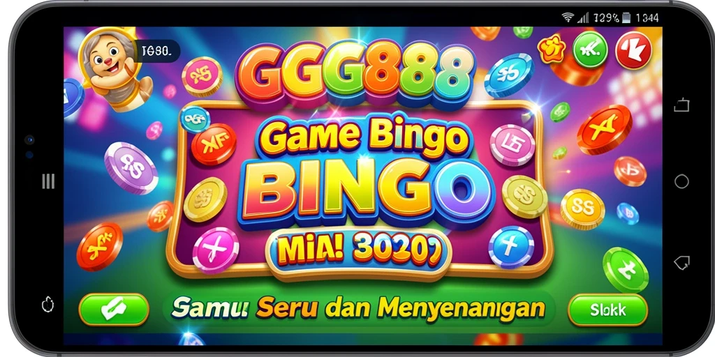 Tampilan gameplay Bingo yang menarik dan interaktif.