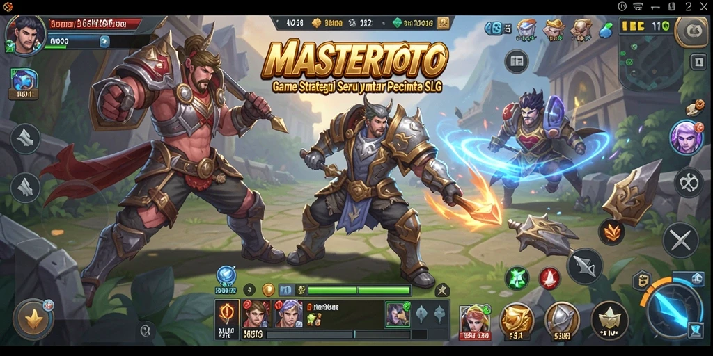 Tampilan gameplay <strong>MASTERTOTO</strong> yang menegangkan dan menarik.