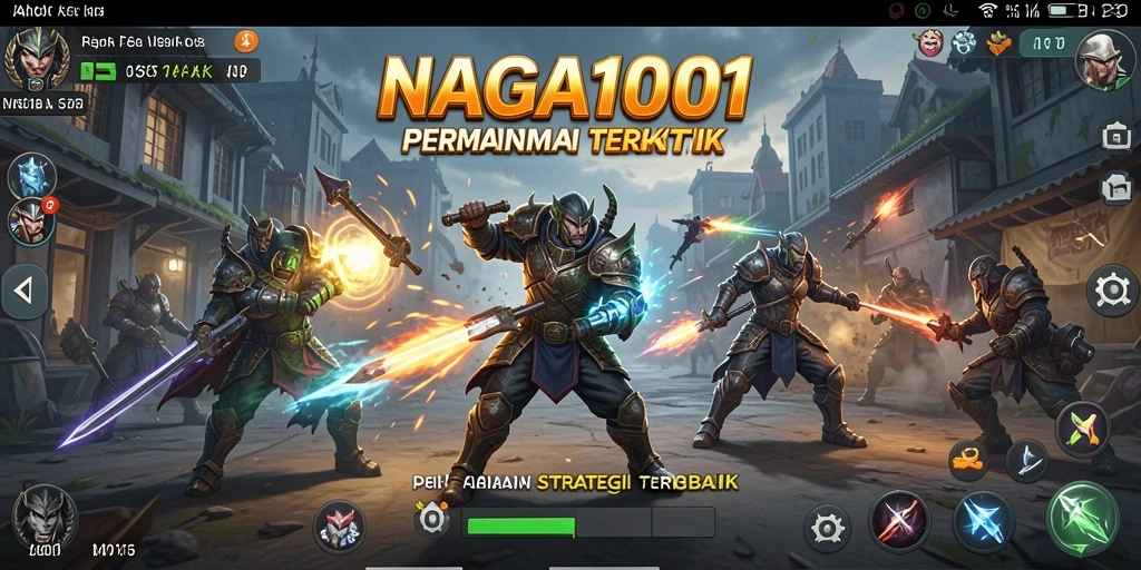 Gambaran gameplay NAGA1001 yang intens dan strategis.