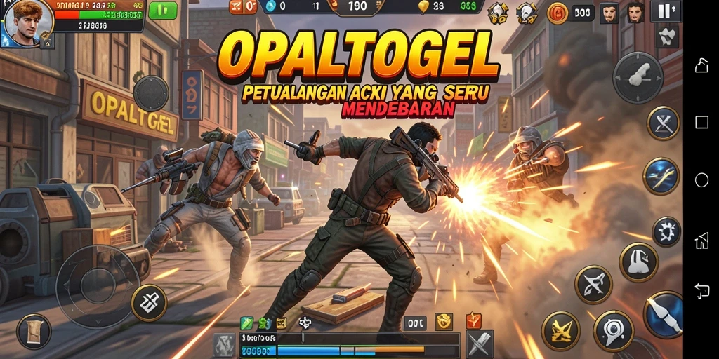 Tampilan gameplay mendebarkan dari OPALTOGEL dengan aksi cepat.