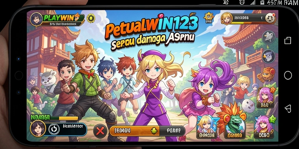 Gameplay menarik di dunia anime yang penuh petualangan.