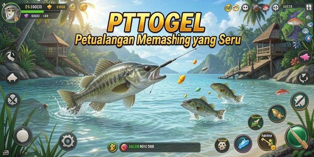 Tangkapan ikan besar dalam gameplay PTTOGEL yang memukau.