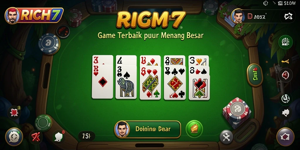 Tampilan gameplay RICH7 yang menarik dan penuh aksi.