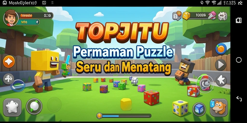 Screenshot gameplay TOPJITU yang menarik dan penuh tantangan.