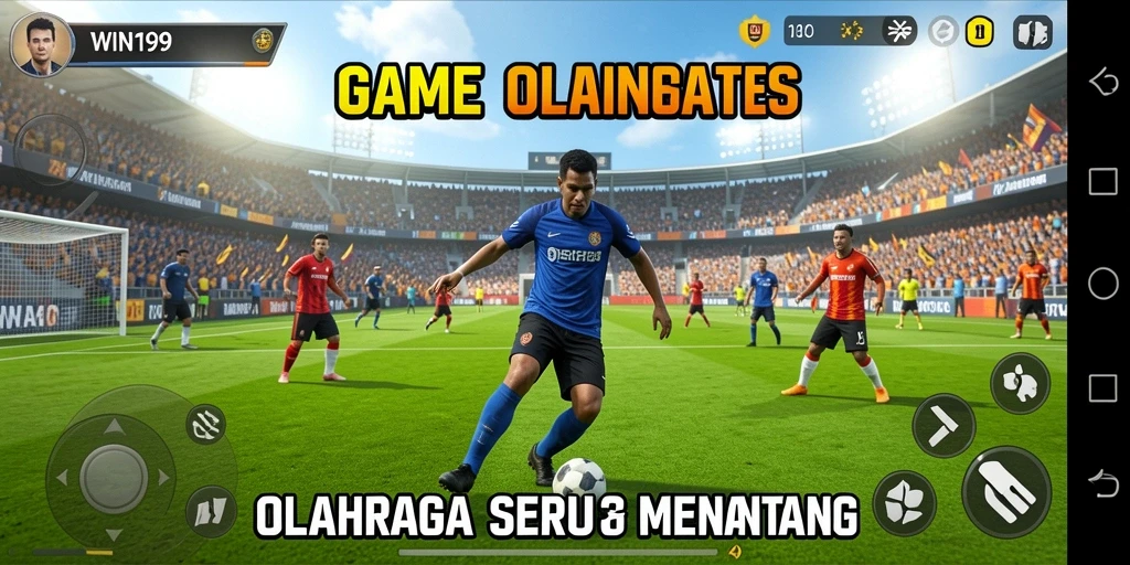 Tampilan gameplay seru dari WIN199 menunjukkan aksi olahraga yang mendebarkan.